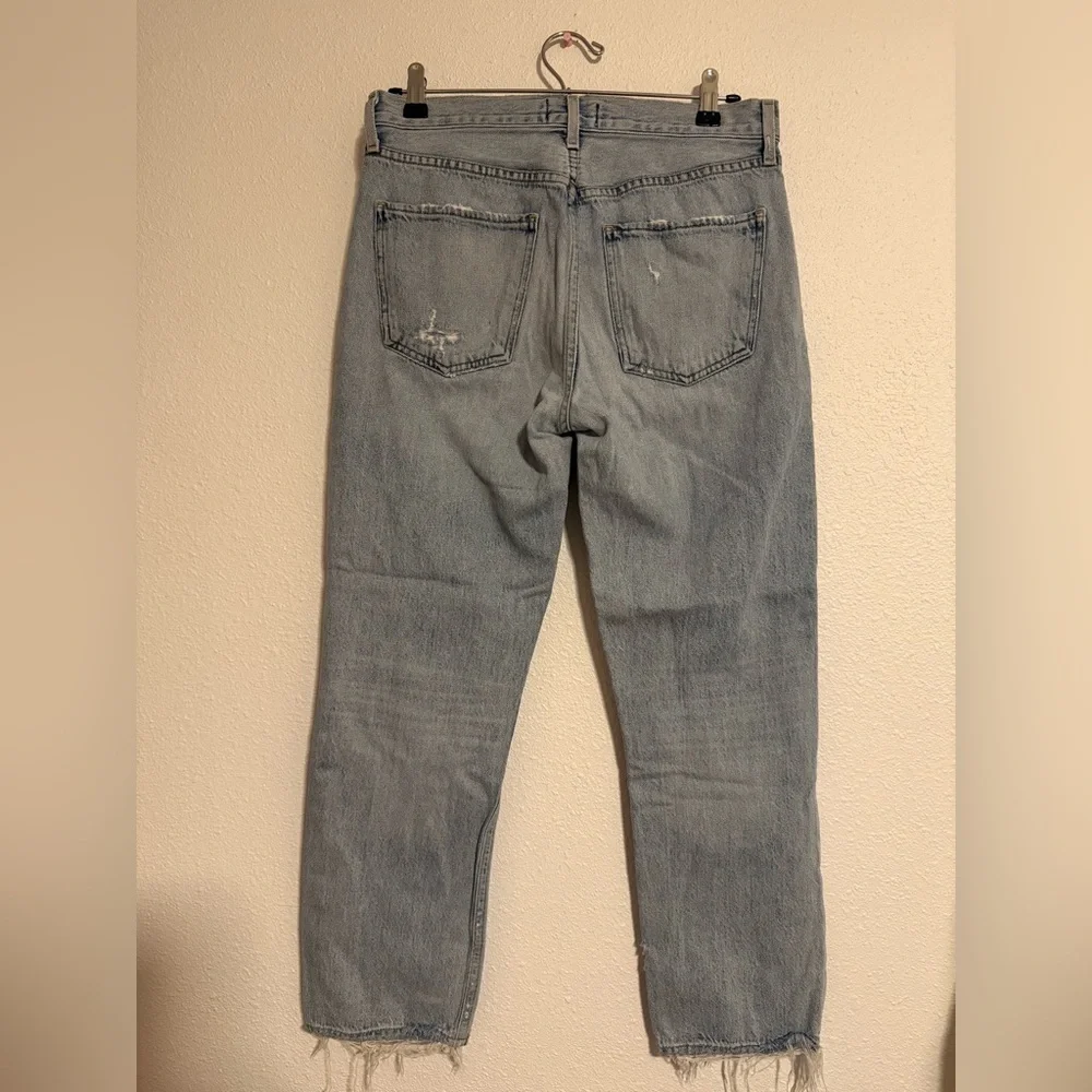 Agolde Cigarette Lo Slung Jean